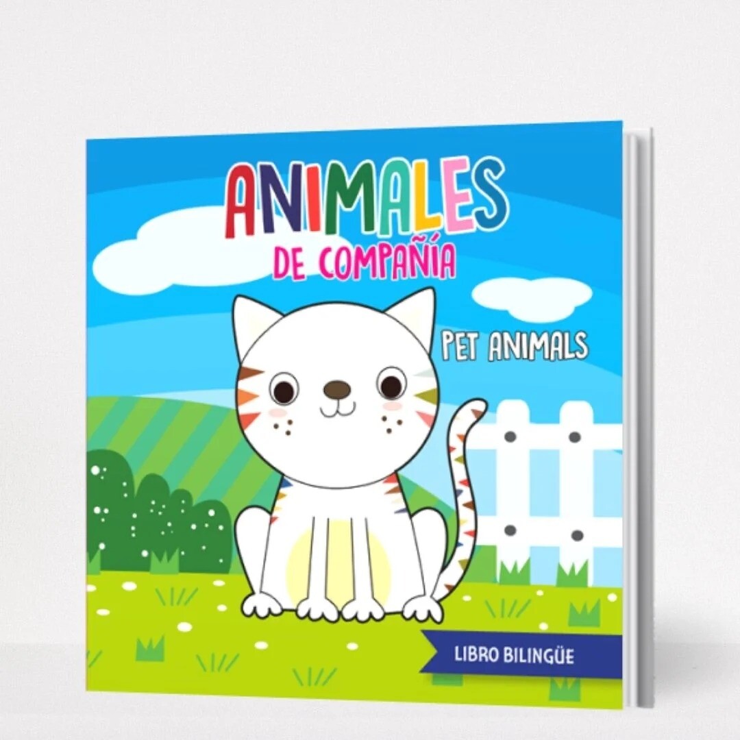 ANIMALES DE COMPAÑÍA LIBRO BILINGÜE